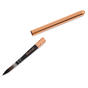 COPPER COLOURED REVERSIBLE BRUSH "LE VOYAGEUR" - SOFTAQUA LAVIS NO. 3/0