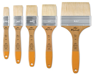 OLEO MULTIMEDIA FLAT BRUSH - oil, gouache, gesso & varnish