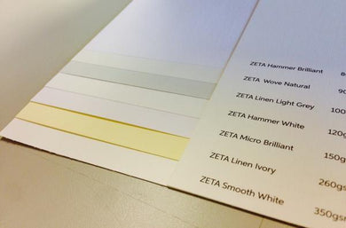 ZETA 350 GSM WOVE 70X100 BRILLIANT - 50SH
