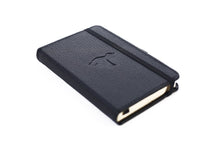 Load image into Gallery viewer, •Notebooks of beauty - hardcover bound with PU leather, radius corners, coloured endpapers, perforated 100gr/m² cream pages, inner pocket and elastic closure. Also includes a pen holder - perfect - Dingbats* Notebooks (journal, diary, bullet journal, office notebook, leather notebook)