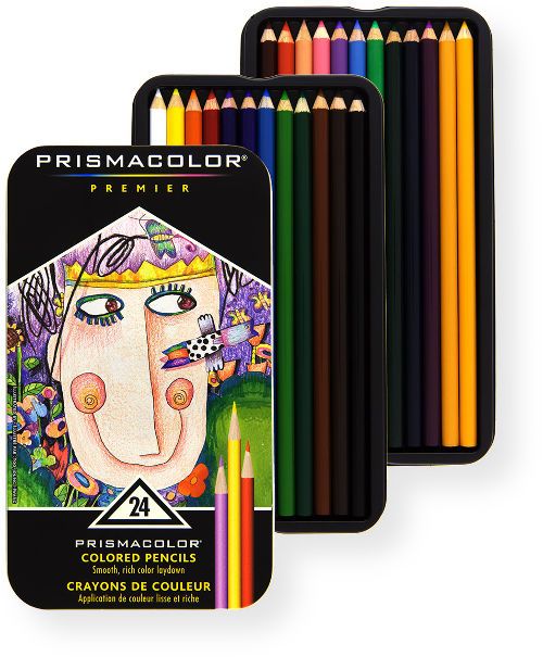 Prismacolor Pencil 24 Color Box Set