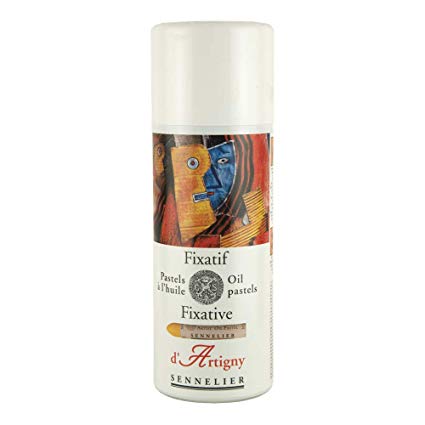 d'Artigny oil pastel fixative Spray 400 ml