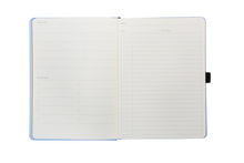 Load image into Gallery viewer, •Notebooks of beauty - hardcover bound with PU leather, radius corners, coloured endpapers, perforated 100gr/m² cream pages, inner pocket and elastic closure. Also includes a pen holder - perfect - Dingbats* Notebooks (journal, diary, bullet journal, office notebook, leather notebook)