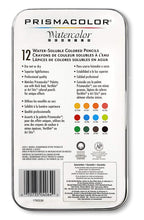 Load image into Gallery viewer, PRISMA COLOR 12 WATERCOLOR PENCIL  SET