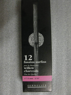 BOX OF 12 LARGE CHARCOAL