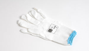 Thin White Cotton Gloves For Application Of Full Wraps