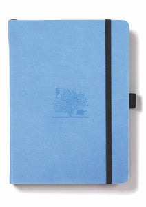 •Notebooks of beauty - hardcover bound with PU leather, radius corners, coloured endpapers, perforated 100gr/m² cream pages, inner pocket and elastic closure. Also includes a pen holder - perfect - Dingbats* Notebooks (journal, diary, bullet journal, office notebook, leather notebook)