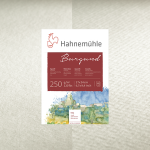 Watercolour Burgund 250 gsm Blocks