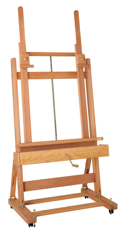 Studio Easel Double Mast With Crank
