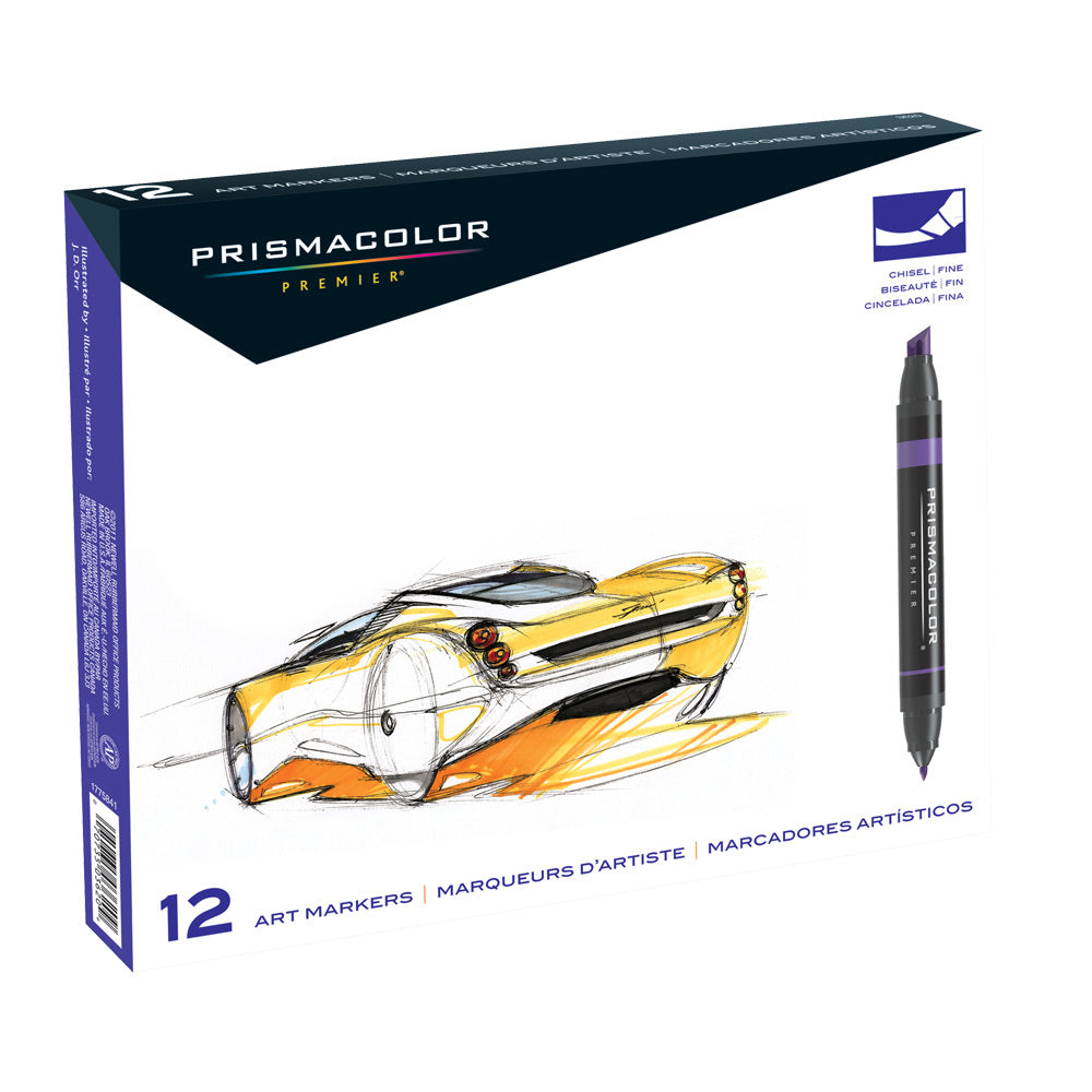 Prismacolor Marker Set/12 Primary Colors
