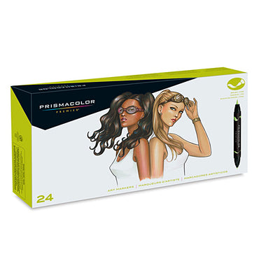 Prismacolor Brush Marker Set/24 Portrait