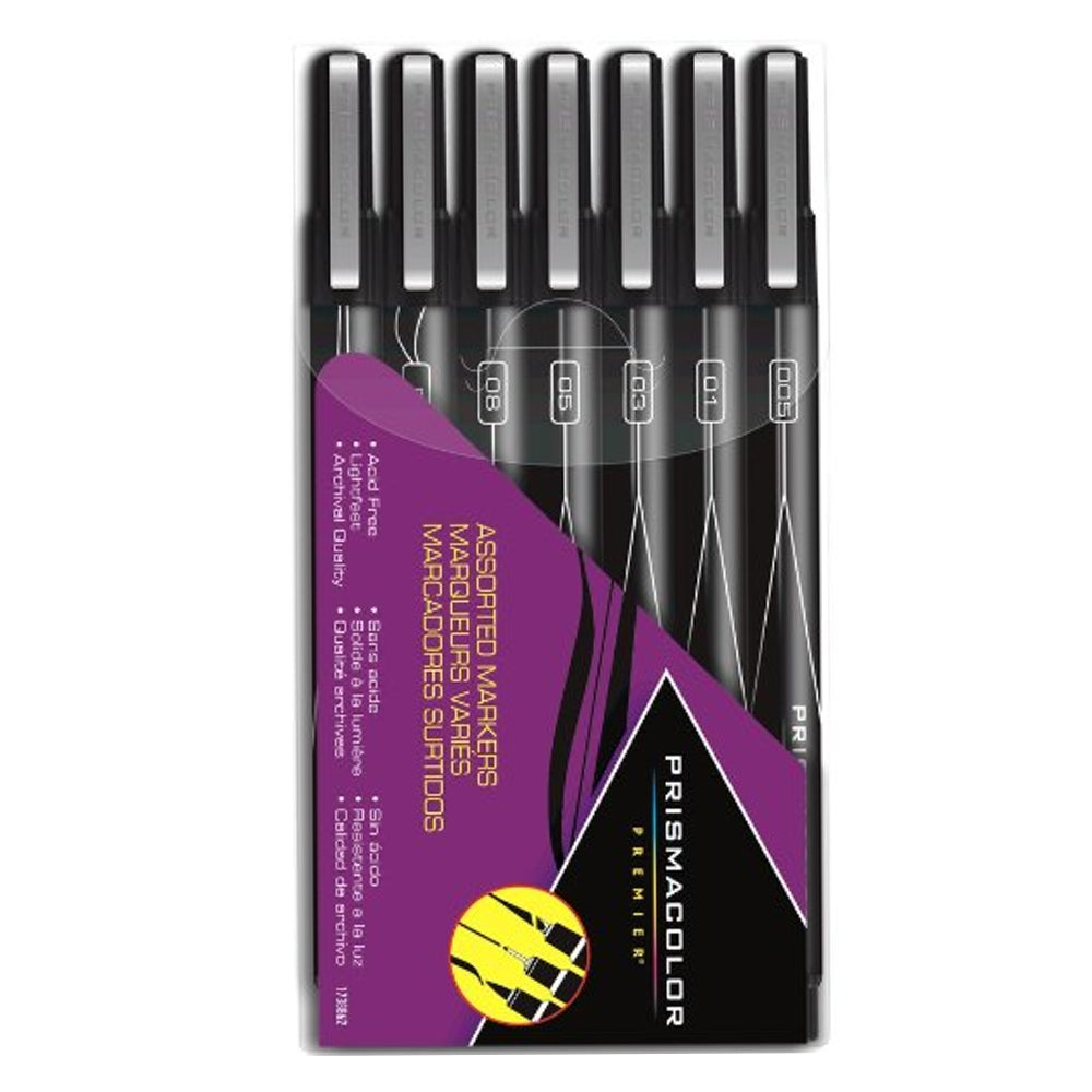 Prisma Illustration Marker Set/7 Black