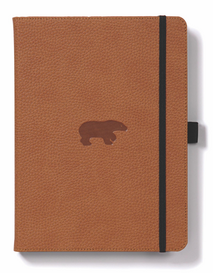 •Notebooks of beauty - hardcover bound with PU leather, radius corners, coloured endpapers, perforated 100gr/m² cream pages, inner pocket and elastic closure. Also includes a pen holder - perfect - Dingbats* Notebooks (journal, diary, bullet journal, office notebook, leather notebook)