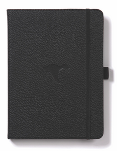 •Notebooks of beauty - hardcover bound with PU leather, radius corners, coloured endpapers, perforated 100gr/m² cream pages, inner pocket and elastic closure. Also includes a pen holder - perfect - Dingbats* Notebooks (journal, diary, bullet journal, office notebook, leather notebook)