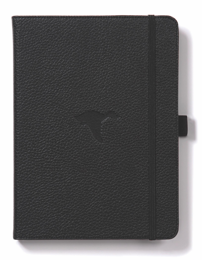 •Notebooks of beauty - hardcover bound with PU leather, radius corners, coloured endpapers, perforated 100gr/m² cream pages, inner pocket and elastic closure. Also includes a pen holder - perfect - Dingbats* Notebooks (journal, diary, bullet journal, office notebook, leather notebook)
