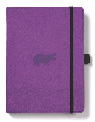 •Notebooks of beauty - hardcover bound with PU leather, radius corners, coloured endpapers, perforated 100gr/m² cream pages, inner pocket and elastic closure. Also includes a pen holder - perfect - Dingbats* Notebooks (journal, diary, bullet journal, office notebook, leather notebook)