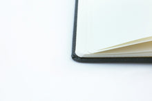 Load image into Gallery viewer, •Notebooks of beauty - hardcover bound with PU leather, radius corners, coloured endpapers, perforated 100gr/m² cream pages, inner pocket and elastic closure. Also includes a pen holder - perfect - Dingbats* Notebooks (journal, diary, bullet journal, office notebook, leather notebook)