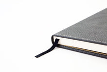 Load image into Gallery viewer, •Notebooks of beauty - hardcover bound with PU leather, radius corners, coloured endpapers, perforated 100gr/m² cream pages, inner pocket and elastic closure. Also includes a pen holder - perfect - Dingbats* Notebooks (journal, diary, bullet journal, office notebook, leather notebook)