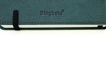 Load image into Gallery viewer, •Notebooks of beauty - hardcover bound with PU leather, radius corners, coloured endpapers, perforated 100gr/m² cream pages, inner pocket and elastic closure. Also includes a pen holder - perfect - Dingbats* Notebooks (journal, diary, bullet journal, office notebook, leather notebook)
