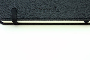 •Notebooks of beauty - hardcover bound with PU leather, radius corners, coloured endpapers, perforated 100gr/m² cream pages, inner pocket and elastic closure. Also includes a pen holder - perfect - Dingbats* Notebooks (journal, diary, bullet journal, office notebook, leather notebook)