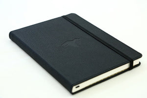 •Notebooks of beauty - hardcover bound with PU leather, radius corners, coloured endpapers, perforated 100gr/m² cream pages, inner pocket and elastic closure. Also includes a pen holder - perfect - Dingbats* Notebooks (journal, diary, bullet journal, office notebook, leather notebook)