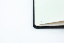 Load image into Gallery viewer, •Notebooks of beauty - hardcover bound with PU leather, radius corners, coloured endpapers, perforated 100gr/m² cream pages, inner pocket and elastic closure. Also includes a pen holder - perfect - Dingbats* Notebooks (journal, diary, bullet journal, office notebook, leather notebook)