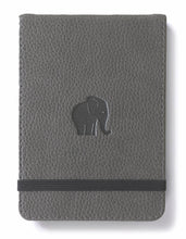 Load image into Gallery viewer, •Notebooks of beauty - hardcover bound with PU leather, radius corners, coloured endpapers, perforated 100gr/m² cream pages, inner pocket and elastic closure. Also includes a pen holder - perfect - Dingbats* Notebooks (journal, diary, bullet journal, office notebook, leather notebook)