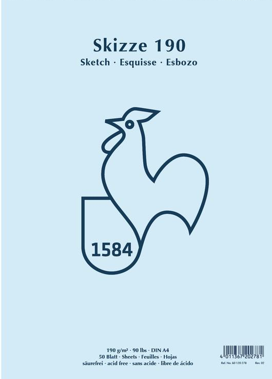 Sketch Pad 190 gsm