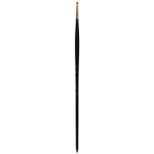 Load image into Gallery viewer, KOLINSKY GOLD SHORT FLAT BRUSH - oil, acrylic &amp; tempera