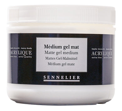 MATTE GEL MEDIUM 500ML JAR