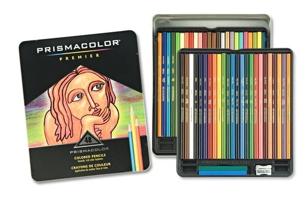 Prismacolor Premier Colored Pencils, Assorted Colors, Set of 48