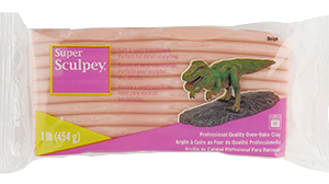 Super Sculpey Beige 454g