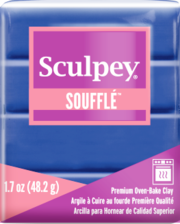 SCULPEY SOUFFLE PREMIUM OVEN-BAKE CLAY - 2 OZ BARS
