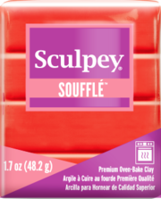 SCULPEY SOUFFLE PREMIUM OVEN-BAKE CLAY - 2 OZ BARS