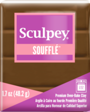 SCULPEY SOUFFLE PREMIUM OVEN-BAKE CLAY - 2 OZ BARS
