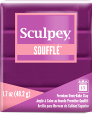 SCULPEY SOUFFLE PREMIUM OVEN-BAKE CLAY - 2 OZ BARS
