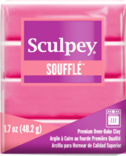 SCULPEY SOUFFLE PREMIUM OVEN-BAKE CLAY - 2 OZ BARS